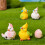 8Pcs Tiny Parrot Mini Resin Parrot Figurines for Garden 6