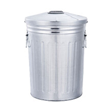 Heavy Type Outdoor Metal Waste Container 8L-primary color