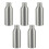 5Pieces Aluminum Efficient Water Bottles Sealed Lid-100ml 1