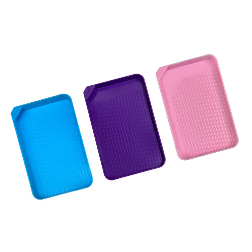 3Pcs Stackable Craft Beads Sorting Tray Rhinestones-Type A