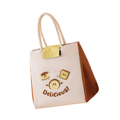Conteneur à déjeuner isolé, pochette de-Nourriture délicieuse
