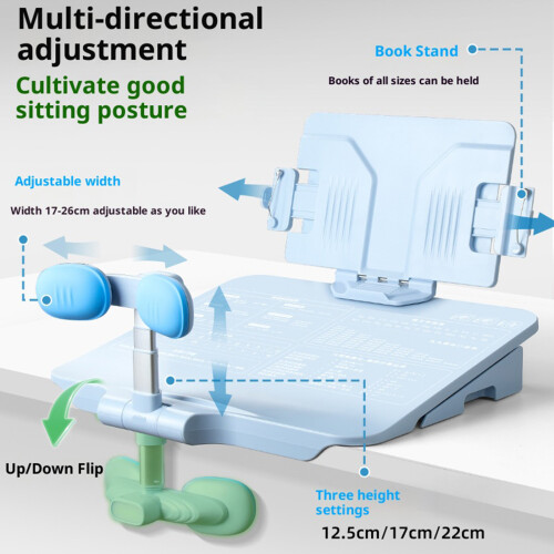 Ergonomic Childrens Desk Organizers Postures Support-Basic pink 2