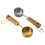 Holzgriff 14ML Löffel Edelstahl Kaffeebohnen-Edelstahlfarbe 2