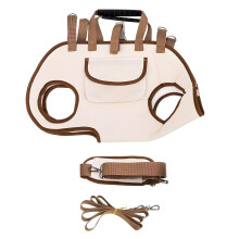Sac Ă main de voyage pour chats, sac Ă main respirant-L marron