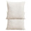 Soft Plush Pillow Cover Bean Velours Throw Pillowcase-White 1