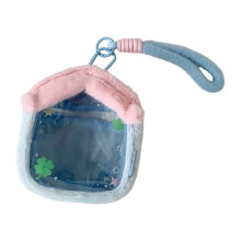 Zachte PVC-pluche pop-supervisortas Dimensionaal-Blauw
