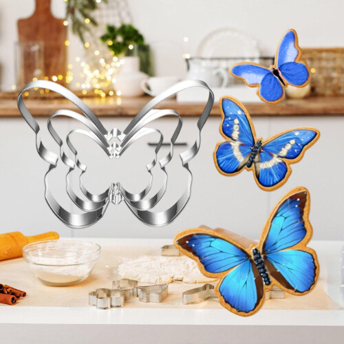 Professional Butterfly Biscuits Mould Rusts Resistant Nonrust 1