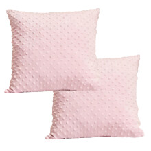 Bonenvorm gooit kussensloop Zacht pluche kussenhoes-Roze