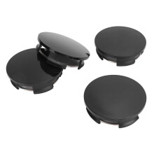 Korkealaatuiset mattovanteiset ajoneuvojen vannekapselit, auton vanteen keskikapselisarja, ulkohalkaisija 57 mm, hiilikuitupinta, keskikapselit