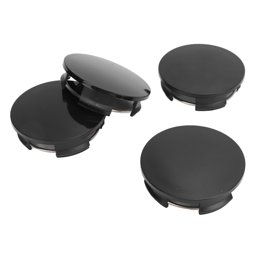 Car Wheel Center Cap Kit For Alloy Rims, Rim Hub Caps 57Mm Outer Diameter With Carbon Fiber Style Finish, Wheel Center Caps Uv High Gloss Spraying 9190834884189
