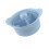 3 Compartments Microwave Pot Easy Clean Dishwasher-blue large 1