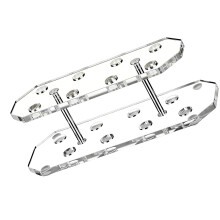Support de support de fléchettes en-Couleur transparente
