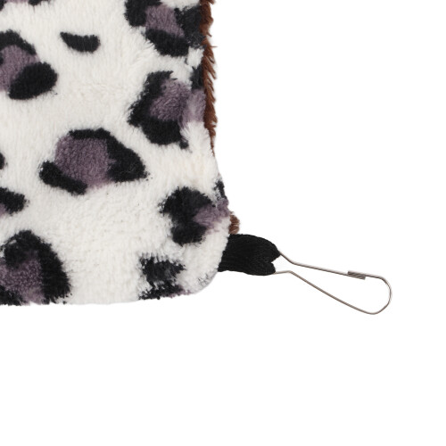 Pet Double Layer Hammock Hamster Ferret 20x20cm Gray Spots 2