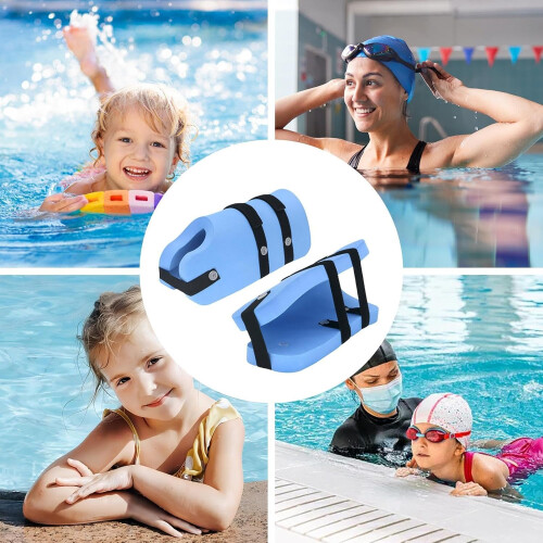 Water Aerobics Float Ring Adjustable Foam Swim Cuffs Buoyancy Resistance Training Tool Arm Flotation Short Style 1
