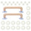 Quilting Ruler Wood Handle Ergonomic Grip Sewing Ruler Suction 1