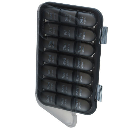 Boîte à pilules à 7 sections, compacte et Portable,-21