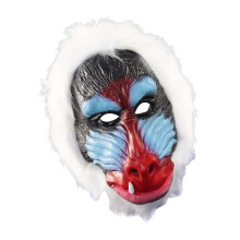 Full Face Chimpanzee Mask Breathable Latex Chimpanzee Mask For