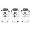 User Friendly Bear Shape Glass Cup With Straw Leak Proof- 1 3 1