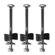 Trampoline Screws Set 3Pcs Durable Metal for Jump Stability Enhancement and Easy Assembly