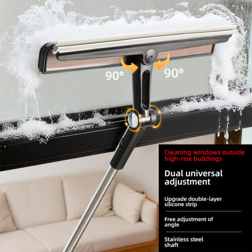 Professionele Glasschraper Tool Telescopische Ontwerp Stabiele 1