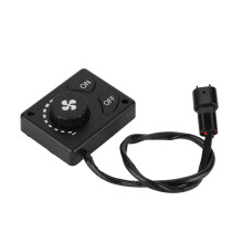 12V/24V compatibele diesel luchtverwarmingsregelaar met universeel LCD-scherm, thermostaatschakelaar, afstandsbediening, handmatige brandstofvulling