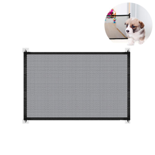Portable Safety Gate, Mesh Baby Gate Or Pet Gate, Easy Install For Quick Setup, Retractable For Space Efficiency 2