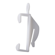 Curtain Slider Hooks, Rod Slides for Curtains Hold the Curtains Sturdy, Traversing Slides That Don't Require Rod Disassembly, Plastic Bean Sprout Shap