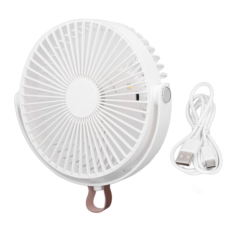 Battery Operated Clip Fan With Usb Charging, Quiet Oscillating Fan For Home Office Campings, Multi-Angle Adjustable Powerful Airflow Rechargeable 9138057471106