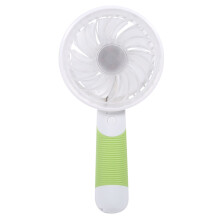 Mini-Tragbarer Ventilator, USB-aufladbarer Handventilator, kompakt und leicht für unterwegs, batteriebetriebener persönlicher Ventilator mit Griff