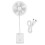Επαναφορτιζόμενος ανεμιστήρας USB με LED Light Effective Motor Universal Power Bank Διακοσμητικός Μίνι 1