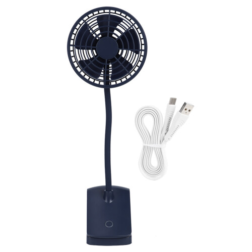 Επαναφορτιζόμενος ανεμιστήρας USB με LED Light Effective Motor Universal Power Bank Διακοσμητικός Μίνι