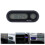 LED Digital Display Car Clock Thermometer, Backlight Display with 2-in-1 Design, Car Interior Clock Featuring Large LCD Screen, Power Saving Mode 7