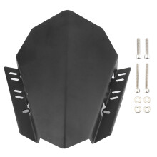Windschutzscheibe aus Aluminiumlegierung für Yamaha MT-07FZ07 (Baujahre 2018–2019), CNC-gefräst und aerodynamisch geformt, Windabweiser für