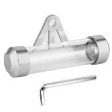 Akryldeksel Motorsykkel Skatteskiveholder Universal Passer Vanntett Solid Ramme Aluminiumslegering Avtakbar Enkel Montering Dokumentholder Til
