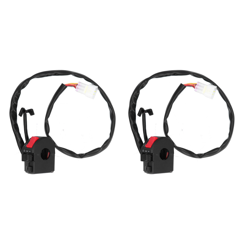Function Switch For Atvs Quad 4 Wheelers Universal Motorcycle Switch Left Kill Starter Switch Handlebar Grips Size Waterproof Rugged And Light 9138057848670