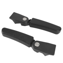 Motorcycle Trunk Armrest Rear Seat Handrail for Kawasaki Versys/KLR Series, Black
