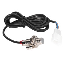 Sensor Cable for Motorcycle Digital Odometer Speedometer, High Durability Inductive Wire with Sensor Magnet, Direct Replacement for LCD Tachometer