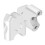 Lightweight Design Uni Motorcycle Handlebar Riser, High Reliability Handlebar Clamp with Easy to Install Functionality, Back Move Mount Adapter 5