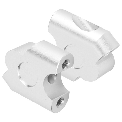 Lightweight Design Uni Motorcycle Handlebar Riser, High Reliability Handlebar Clamp with Easy to Install Functionality, Back Move Mount Adapter 2