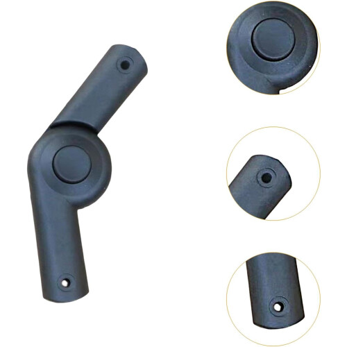 Folding Hand Cart Push Rod Connection, Folding Cart Conversion Aid Replacement Parts Push Handle Joint 1