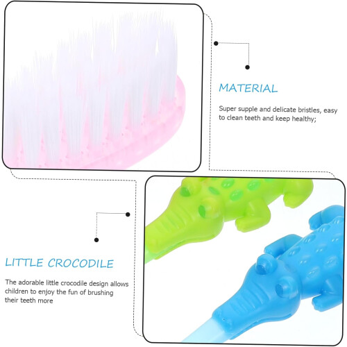 Manual Toothbrush for Kids, PP Pack of 8 2