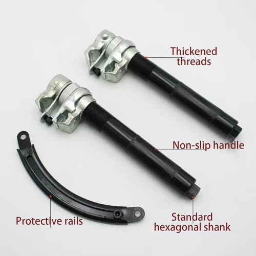 Car Spring Compressor Tool, Truck Spring Compressor Set, Safety Locked Engine Parts  For Brake Steering Component 2