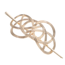 Pack of 3 Retro Fashion Hair Accessories for Girls Wedding Hair Alloy Headpiece AllHair Stick for Short Hair 1 piece (1Pack) Golden x3pcs