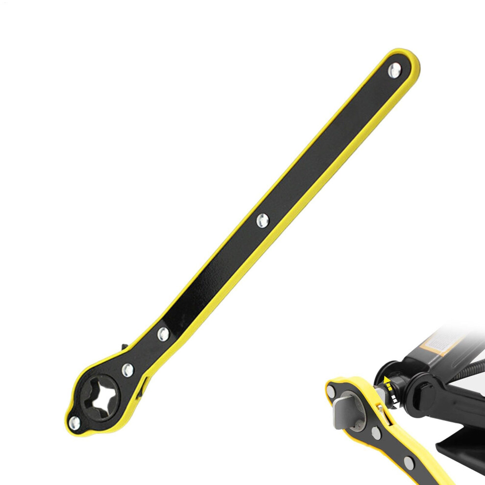Car Jack Ratchet Wrench Trolley Jack Ratchet Wrench With Long Handle, Quickhandle Laborsaving Tool 9412369970473
