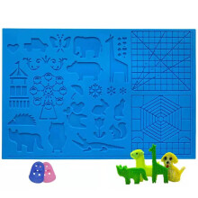 3D Printing Pen Drawing Templates Silicone Mat 16.4X10.9 Inches Gift Toy