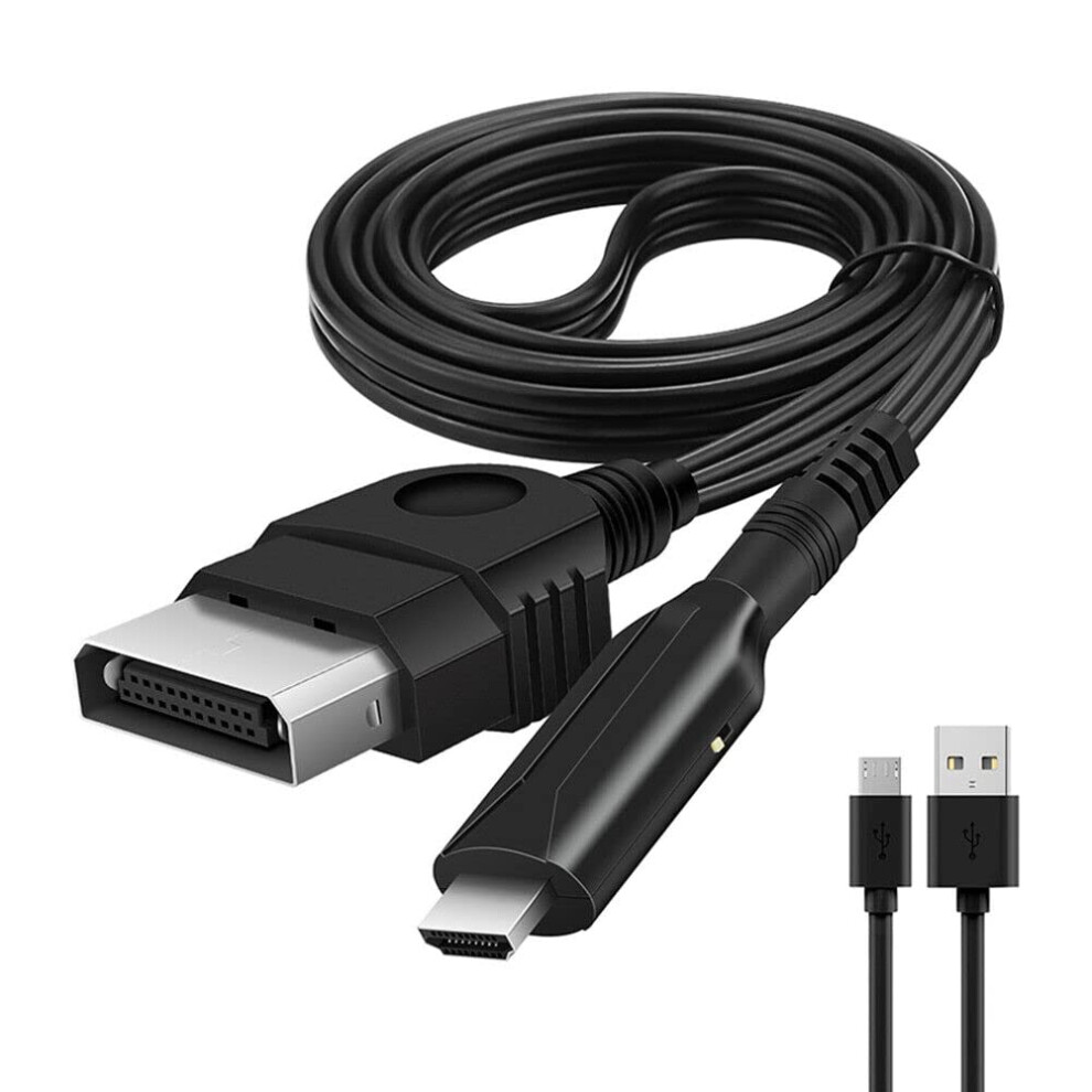 Hdmi Cable For Xbox To Hdmi Converter Video Audio Adapter Hd Connection Cable Compatible With Xbox Console Hdtv Projector Monitor Display 9365049721936