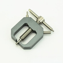 Gear Bearing Puller Extractor Tool, Full Metal Aluminum Alloy, 56mm, For 1/10 HSP HPI RC Trucks, Titanium Finish