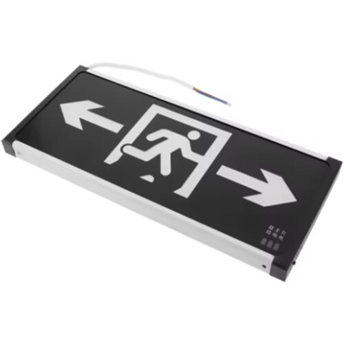 Safety sign Public fire emergency exit Indicator lights Illuminated LED emergency backup lighting 2