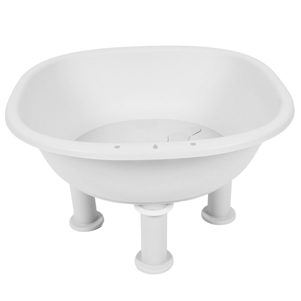 Seat Bathroom Anti Slip Hemorrhoids Postpartum Care Deeper Bowl for Pregnant Women Plastic Material White