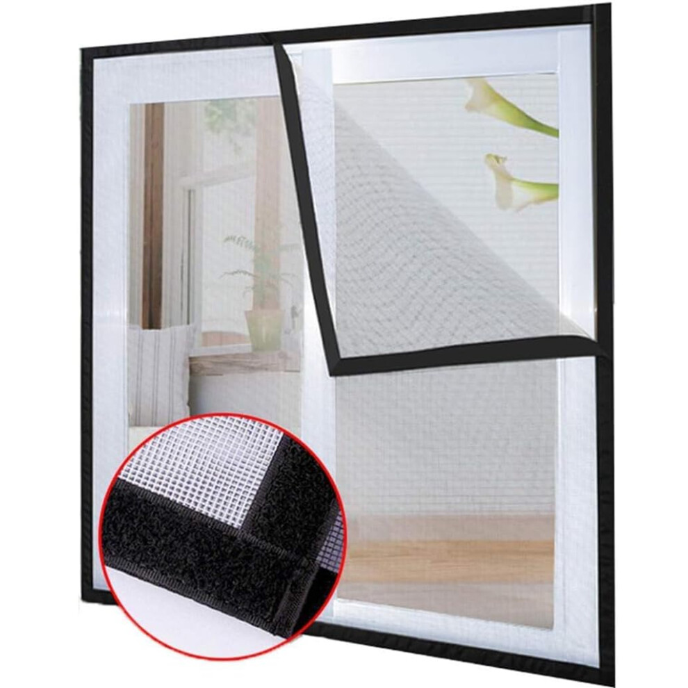 Window Screen For Cats, Selfadhesive Net, Antimosquitoes, Scratchresistant (Grey) 9426802234954
